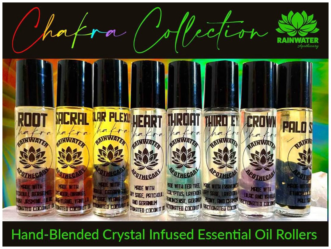 Chakra Rollers - Complete Set of 7 +  BONUS roller! 8 rollers for $75!