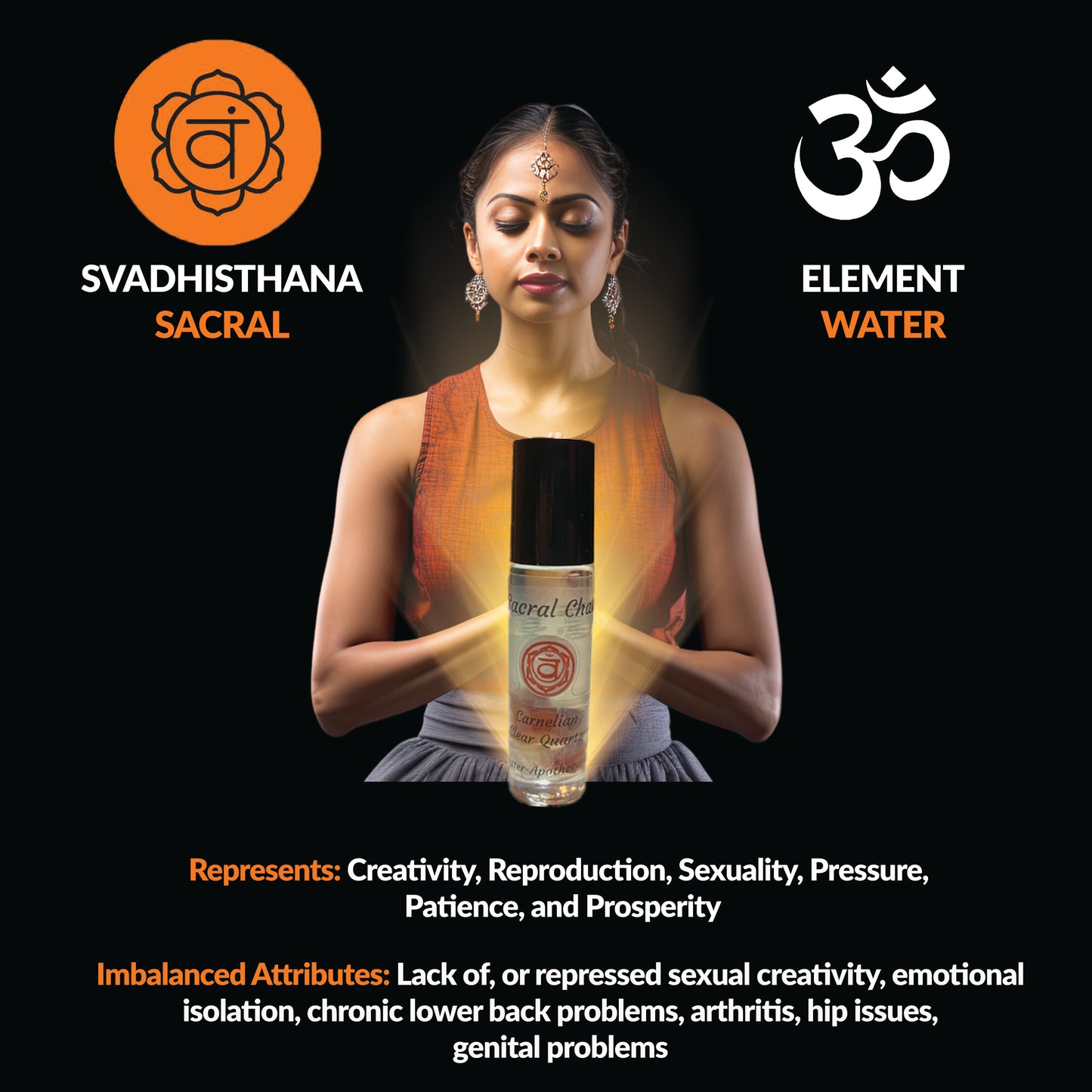 SACRAL Chakra Roller