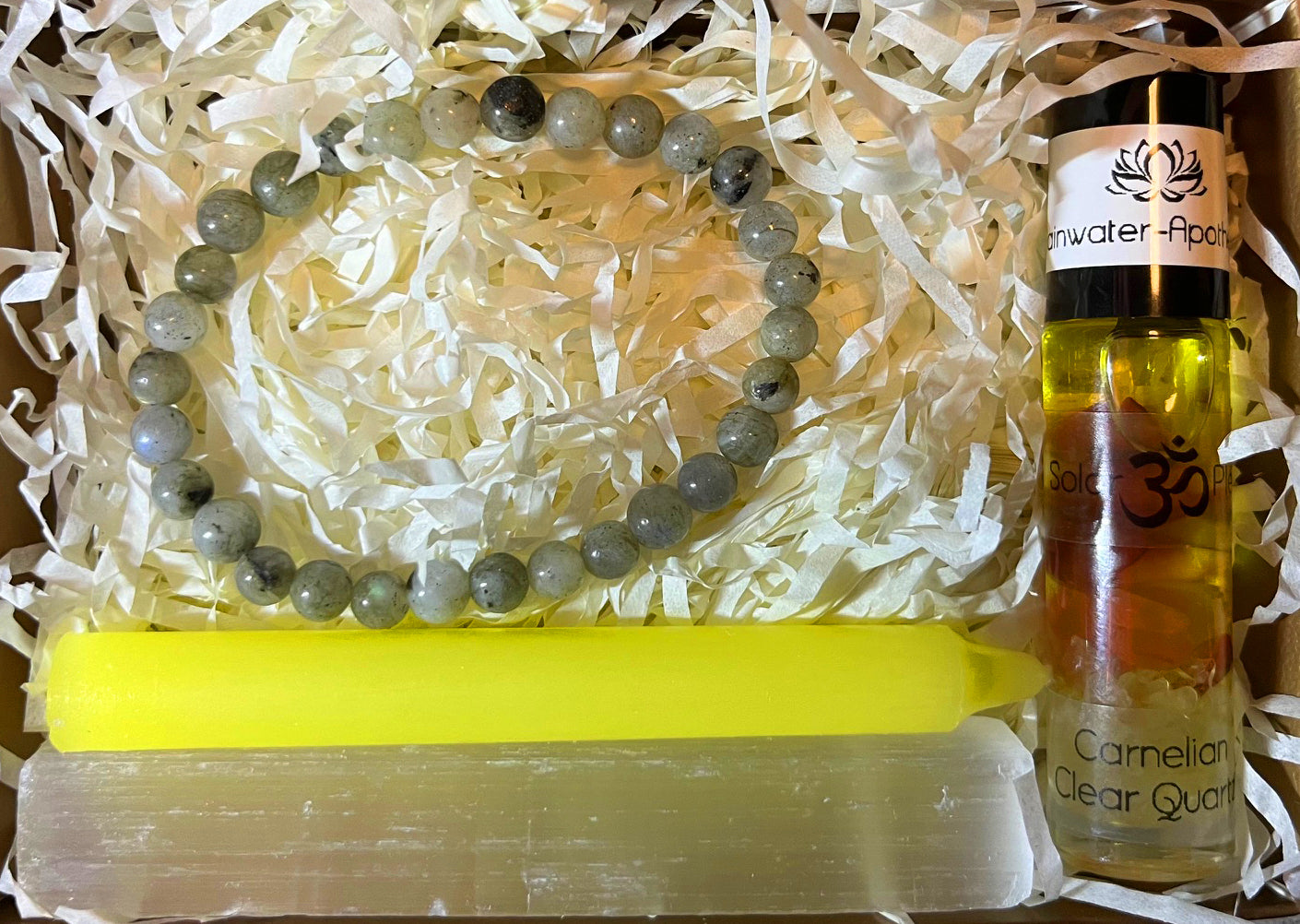 Solar Plexus Chakra Balance Kit - Labradorite Bracelet