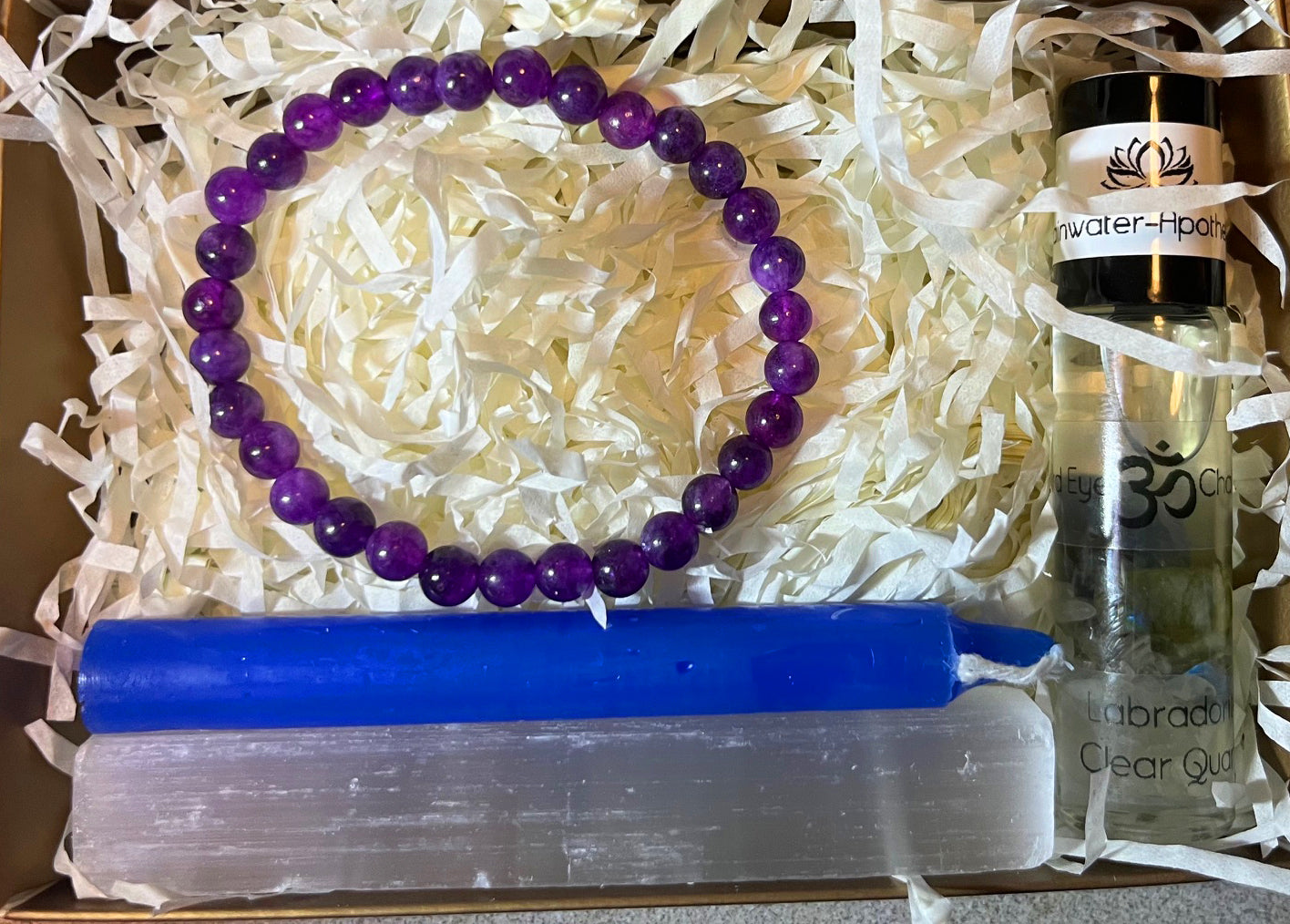 Third Eye Chakra Balance Kit - Amethyst Bracelet